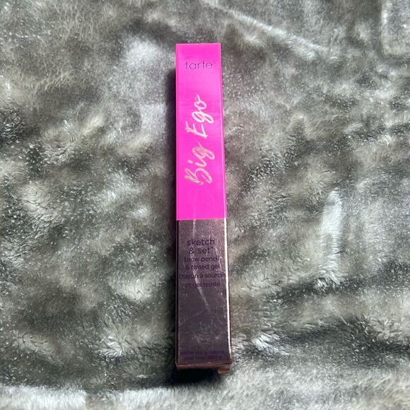 BNWT - TARTE BIG EGO SKETCH & SET PENCIL AND GEL - DARK WARM BROWN - Picture 2 of 5